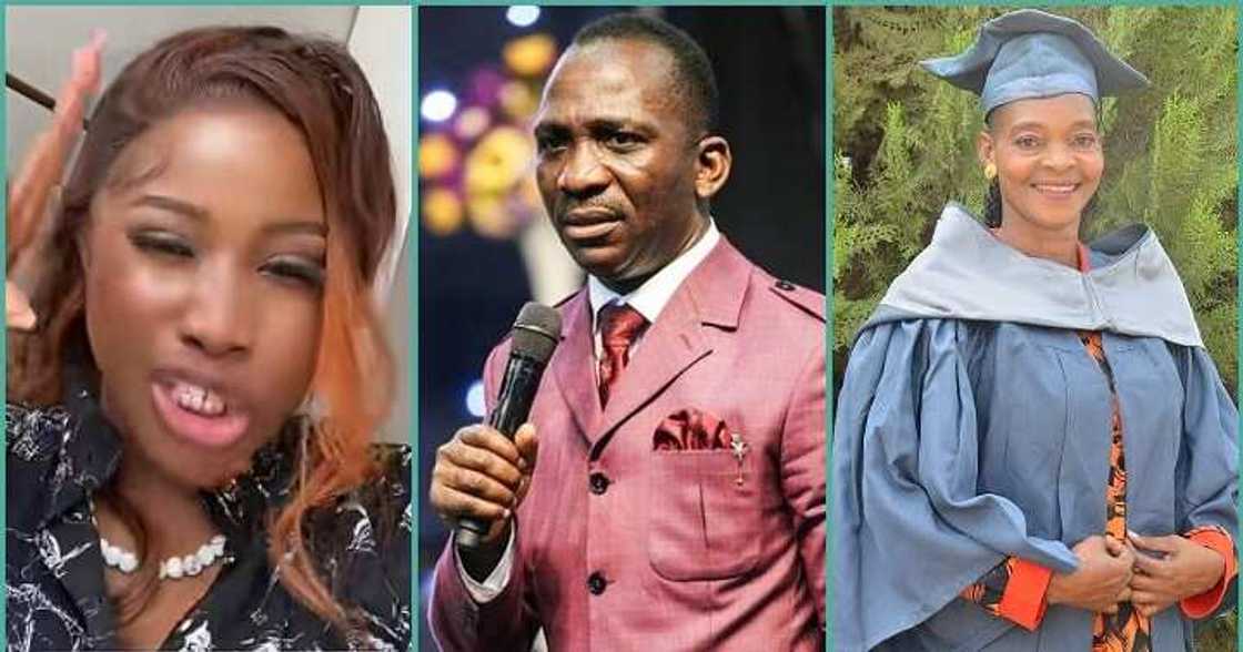 Angry lady tackles Paul Enenche for embarrassing Vera Anyim Angry lady tackles Paul Enenche for embarrassing Vera Anyim