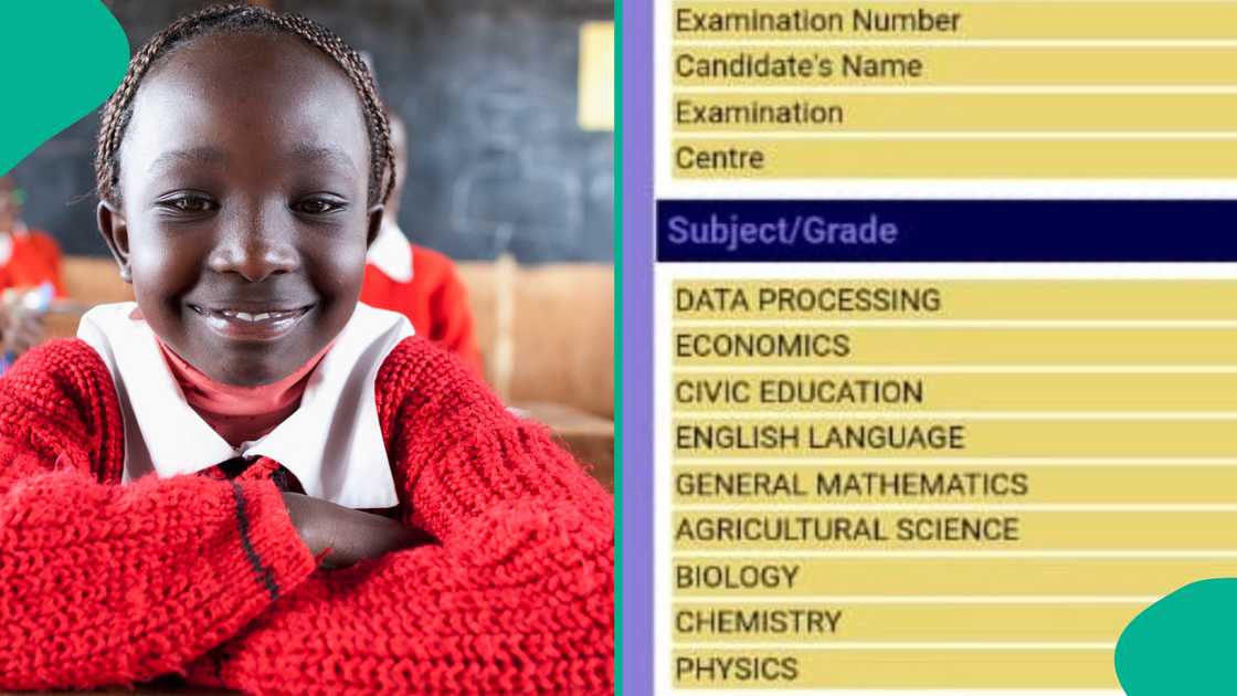 Nigerian man shows WAEC results of his niece, she gets 5 A1s