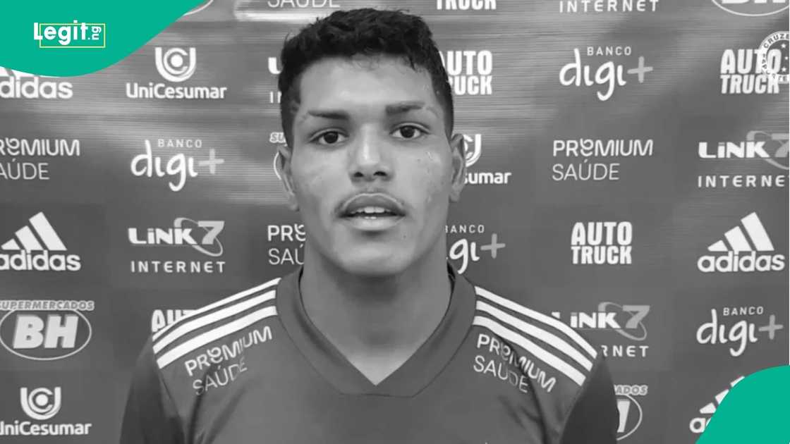 Football, South America, Joao Victor da Silva, Cruzeiro, Brazil.