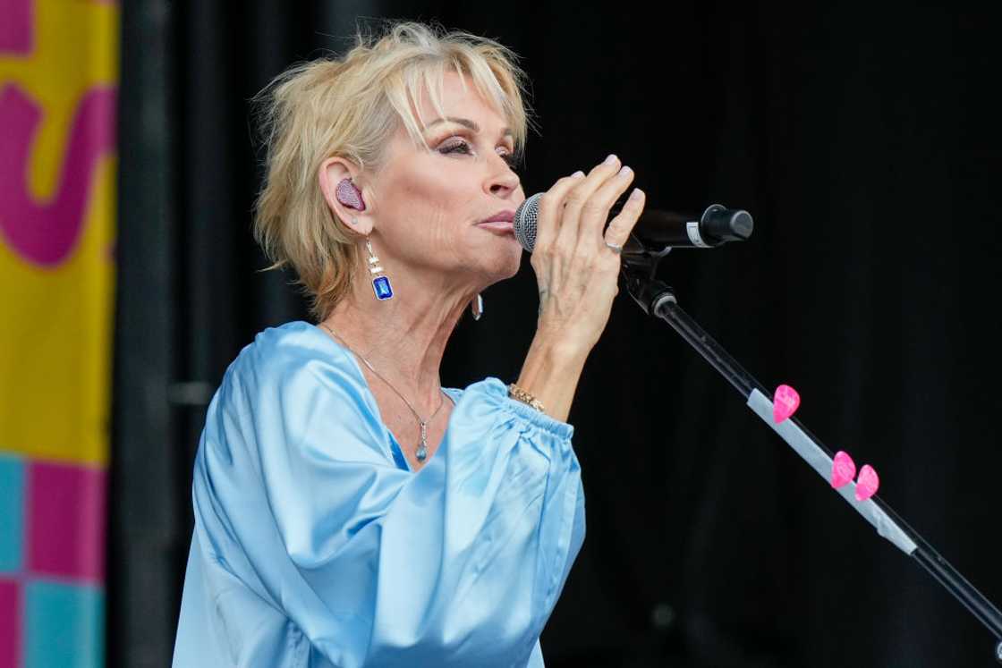 Lorrie Morgan in Nashville, Tennessee. Lorrie Morgan in Nashville, Tennessee.