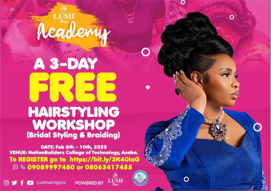 Lush Hair Academy Expands to Delta: Organizes 3 Days Free Workshop in Asaba Lush Hair Academy Expands to Delta: Organizes 3 Days Free Workshop in Asaba