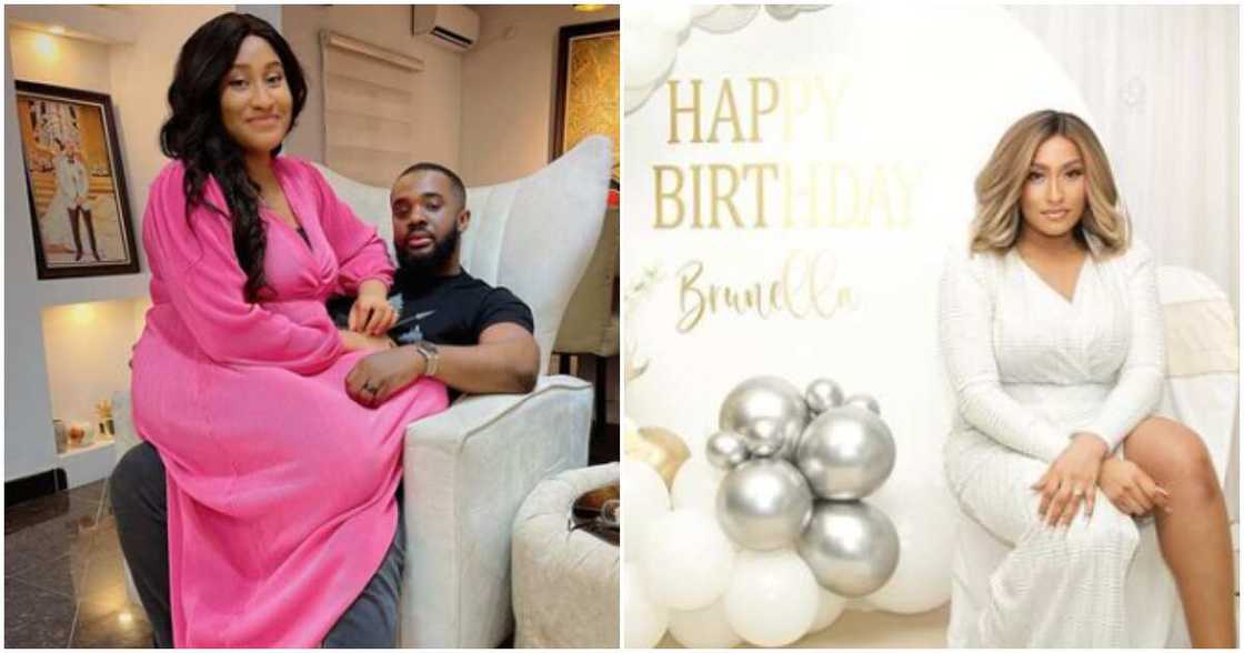 Actor Williams Uchemba and his wife Actor Williams Uchemba and his wife