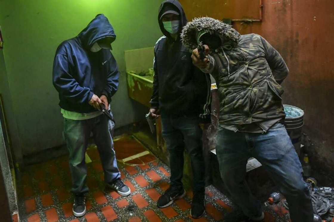 As long as they keep the streets peaceful, gangs in Medellin say police turn a blind eye to their lucrative illegal dealings