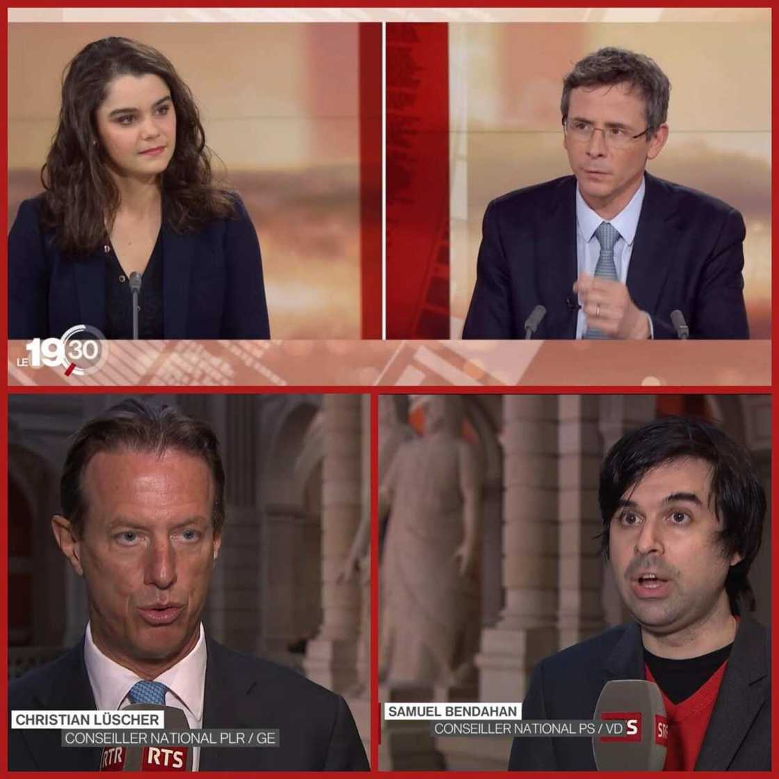 Estelle Revaz à la RTS Estelle Revaz à la RTS