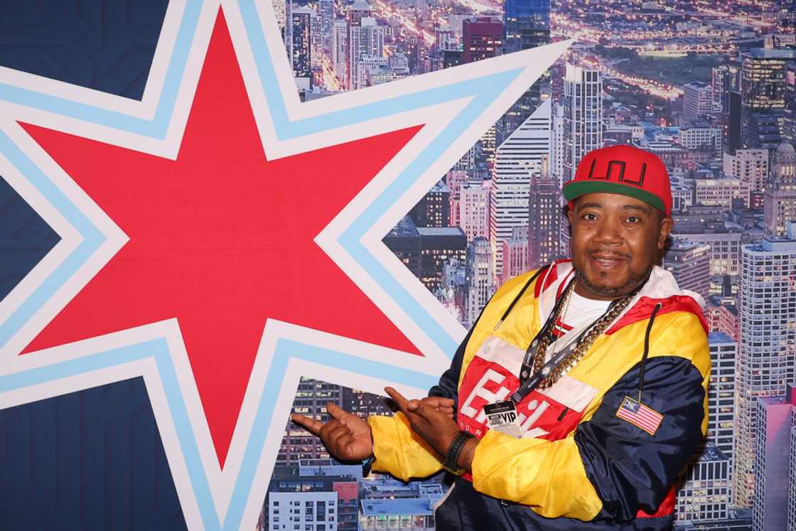 Rapper Twista poses for photos at the Art Institute of Chicago Rapper Twista poses for photos at the Art Institute of Chicago