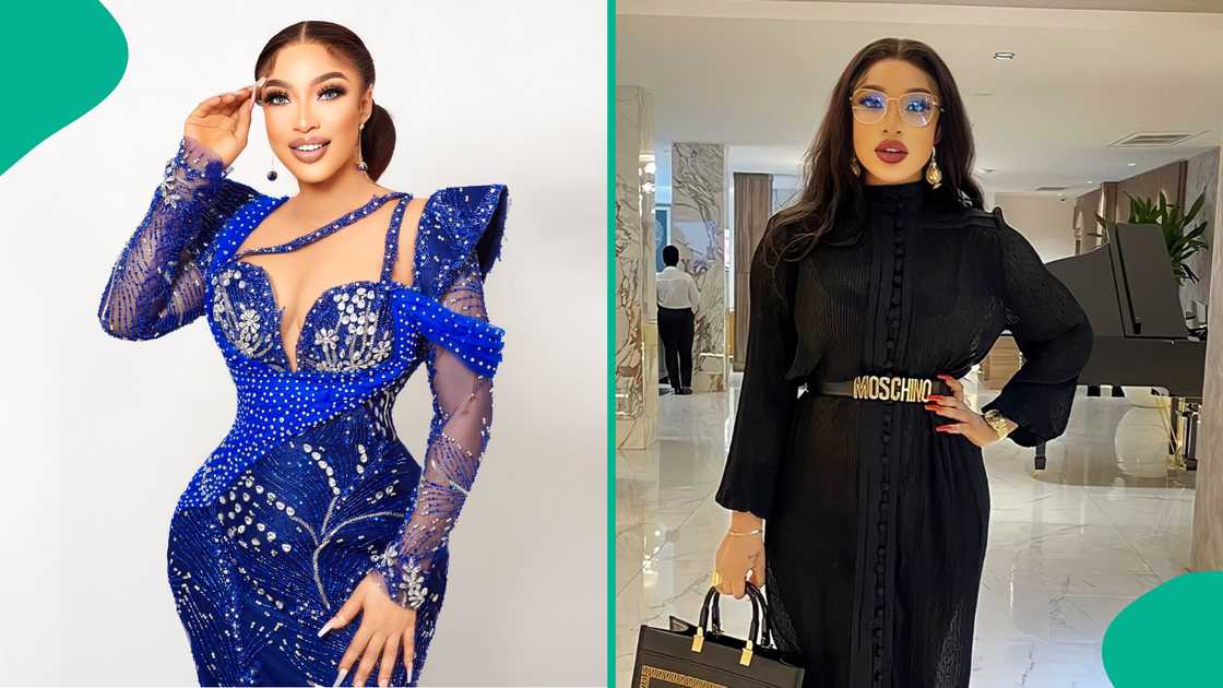 Tonto Dikeh wears lovely outfits