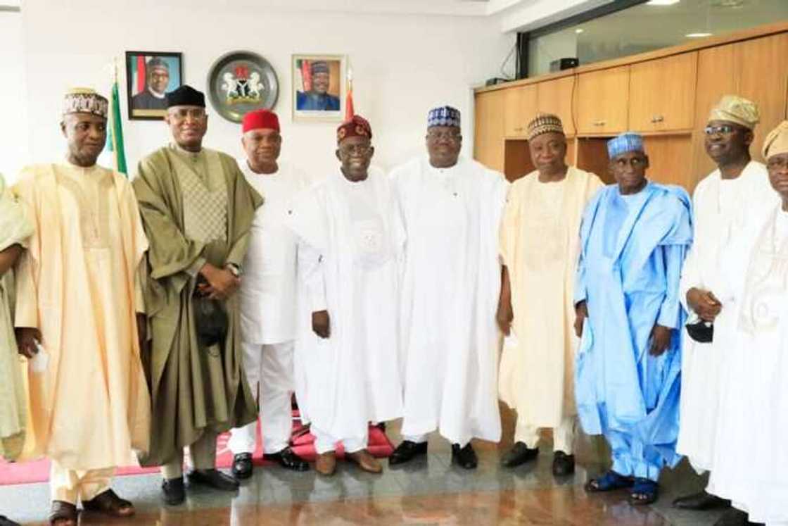 Abin da ya faru tsakanin Tinubu da Sanatoci Abin da ya faru tsakanin Tinubu da Sanatoci