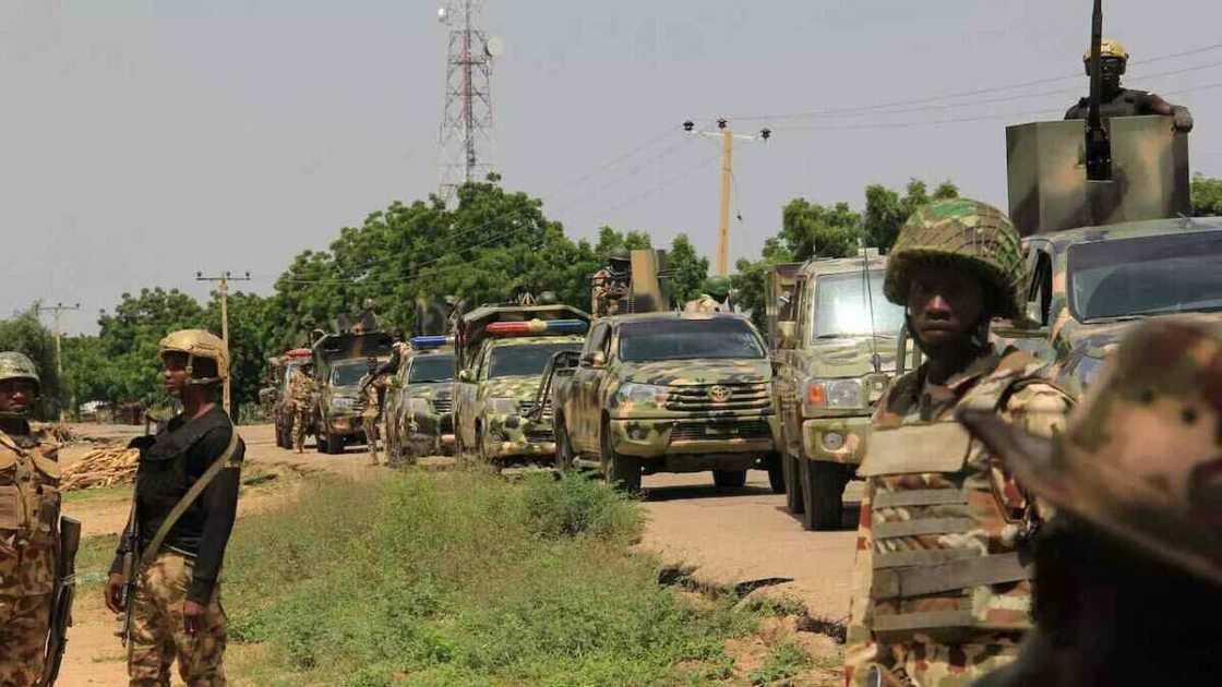 Jami'an rundunar sojin Najeriya. Jami'an rundunar sojin Najeriya.