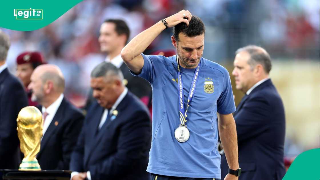 Lionel Scaloni, Argentina, FIFA, World Cup, Spain, USA. Lionel Scaloni, Argentina, FIFA, World Cup, Spain, USA.