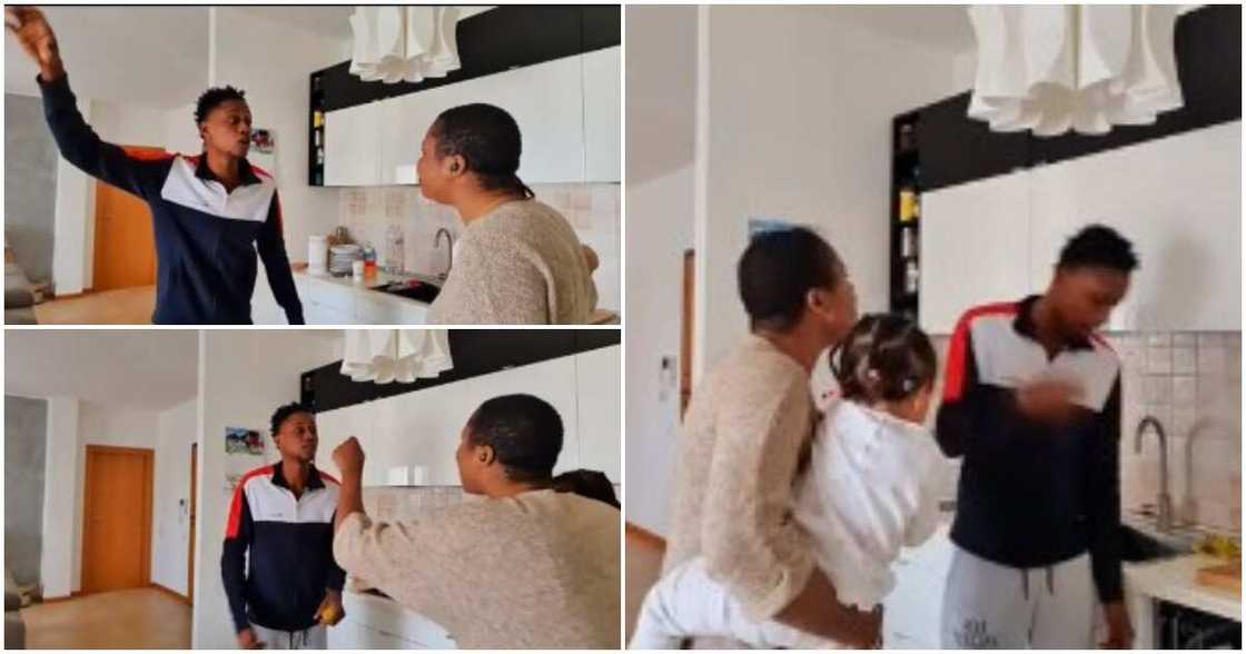 Precious, Nigerian woman abroad, son is fighting her Precious, Nigerian woman abroad, son is fighting her