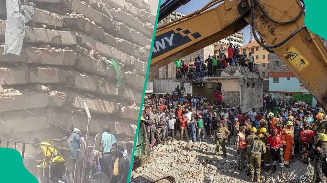 A multi-storey building has suddenly collapse in Nairobi, the capital city of Kenya on Friday, October 23. A multi-storey building has suddenly collapse in Nairobi, the capital city of Kenya on Friday, October 23.