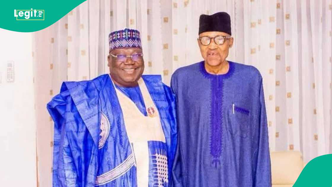 Sanata Ahmad Lawan ya ziyarci Muhammadu Buhari