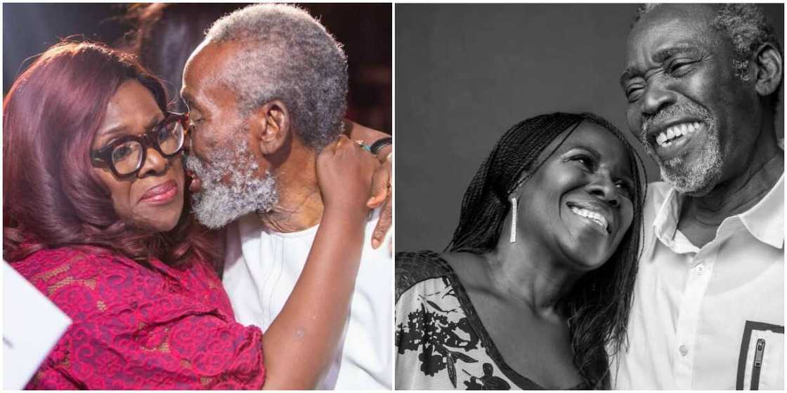 Olu Jacobs and Joke Silva Olu Jacobs and Joke Silva