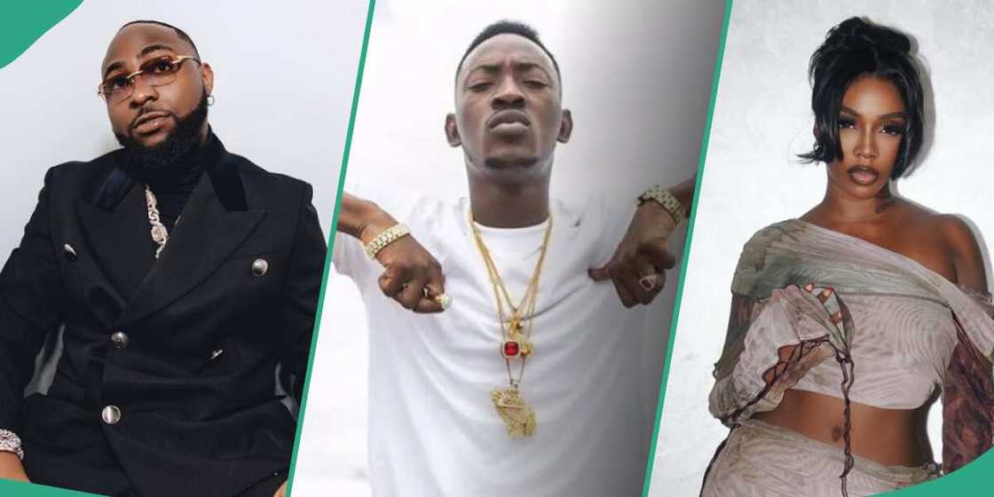 Davido, Dammy Krane, Tiwa Savage Davido, Dammy Krane, Tiwa Savage