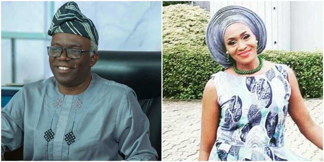 Femi Falana and Kemi Olunloyo Femi Falana and Kemi Olunloyo