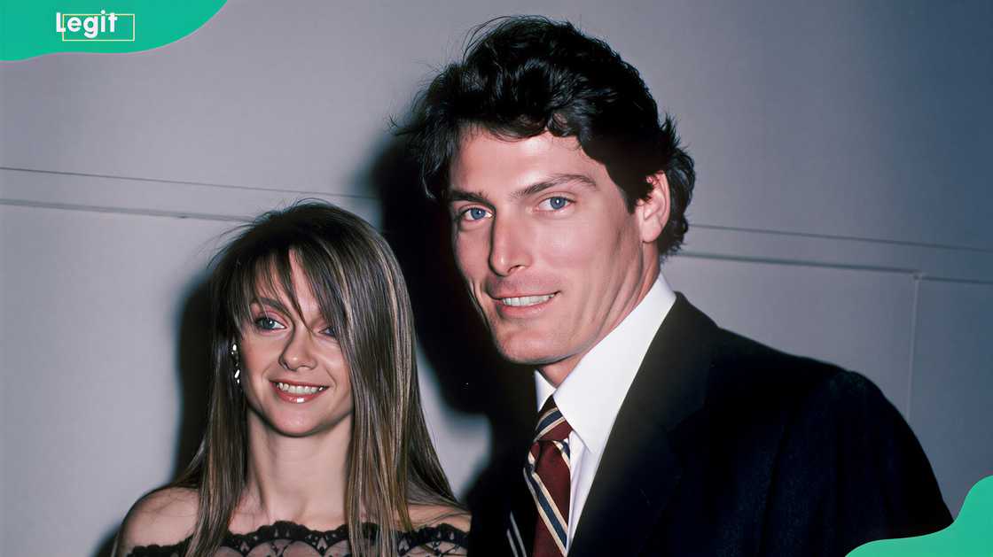 Gae Exton and Christopher Reeve at the Pierre Hotel Gae Exton and Christopher Reeve at the Pierre Hotel