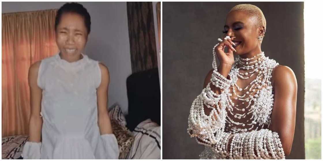 Photos of actress Lizzy and Nancy Isime. Photos of actress Lizzy and Nancy Isime.