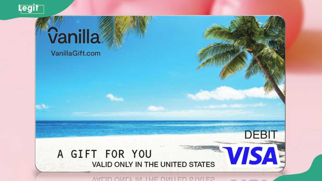 Vanilla gift card