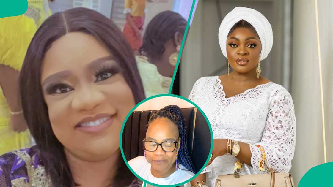 Opeyemi Aiyeola drags Eniola Badmus for bodyshaming her with her hairloss. Opeyemi Aiyeola drags Eniola Badmus for bodyshaming her with her hairloss.