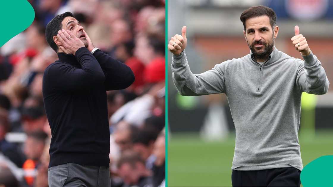 Cesc Fabregas, Mikel Arteta, Arsenal, Gunners, Europe, Football. Cesc Fabregas, Mikel Arteta, Arsenal, Gunners, Europe, Football.