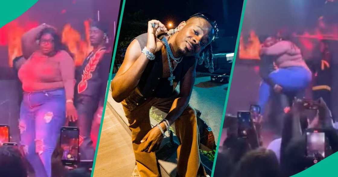 Video of Young Jonn and a plus-size fan goes viral Video of Young Jonn and a plus-size fan goes viral