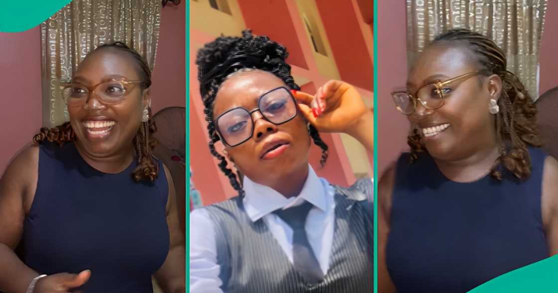 Female Nigerian Student Visits Project Supervisor, Plays With Her in Funny Video Female Nigerian Student Visits Project Supervisor, Plays With Her in Funny Video