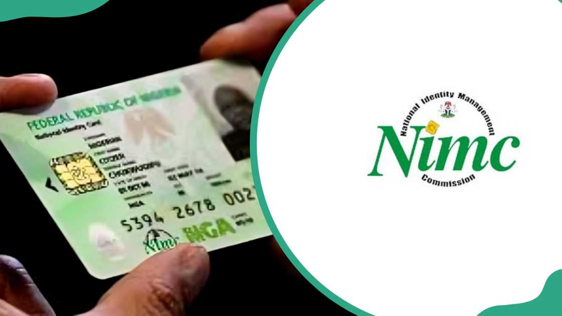 National ID and the NIMC logo National ID and the NIMC logo