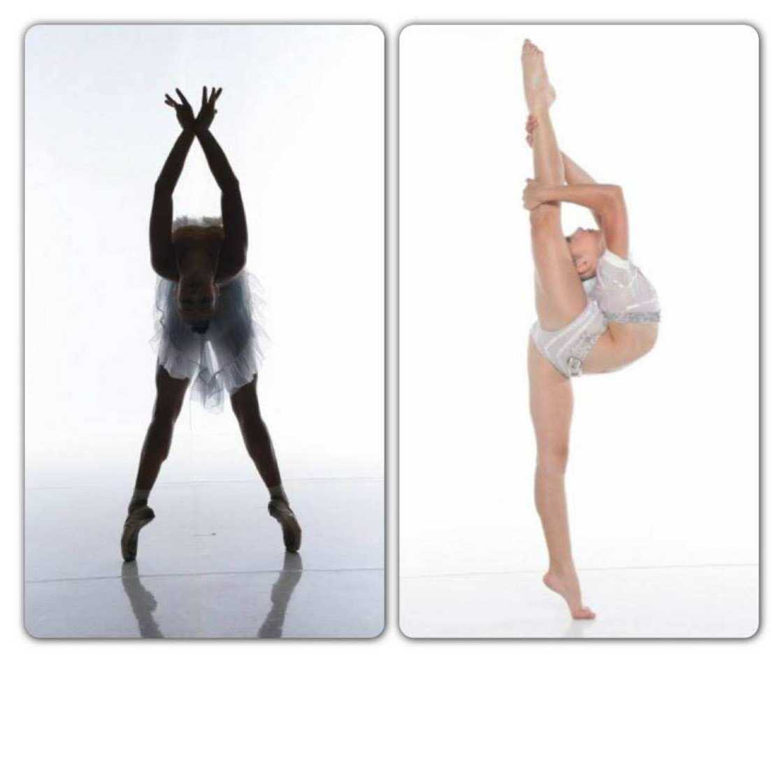 The dancer with her sister The dancer with her sister