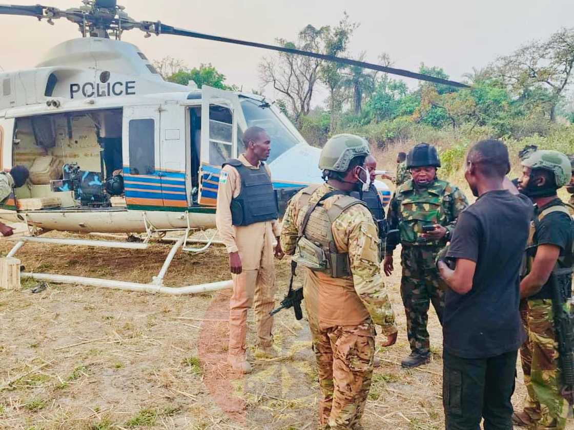 Sojojin Najeriya a cikin dajin Kwara