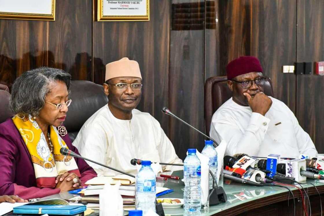 INEC chairman Mahmood Yakubu/2023 governorship and state assembly elections postponed/March 18 INEC chairman Mahmood Yakubu/2023 governorship and state assembly elections postponed/March 18