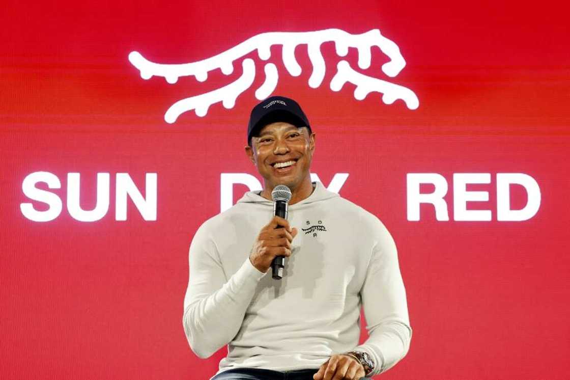 Tiger Woods, a 15-time major golf champion, launched his new golf apparel line under the 'Sun Day Red' brand after last month ending a 27-year partnership with Nike