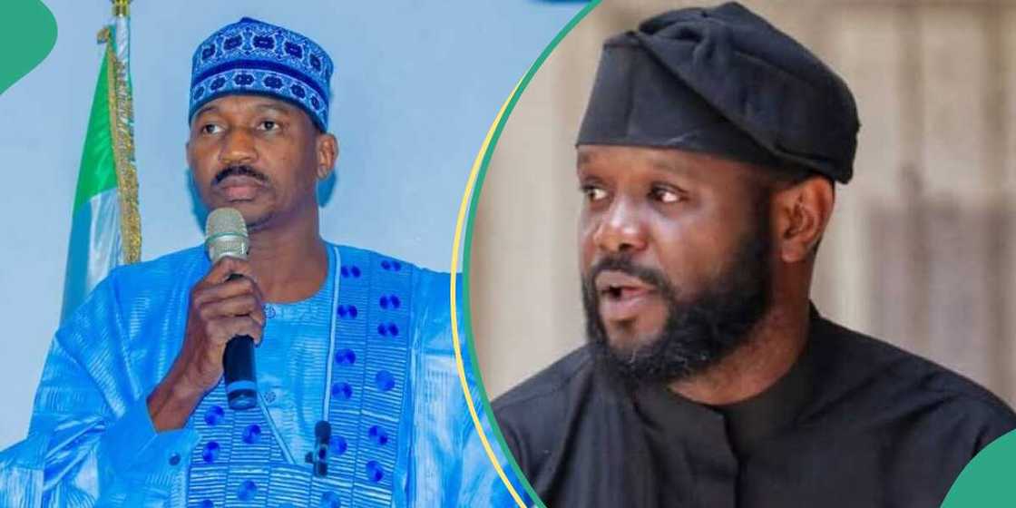 Nigerians have started reacting to the claim that Governor Ahmed Aliyu of Sokoto's naming a road after President Bola Tinubu's son, Seyi. Nigerians have started reacting to the claim that Governor Ahmed Aliyu of Sokoto's naming a road after President Bola Tinubu's son, Seyi.