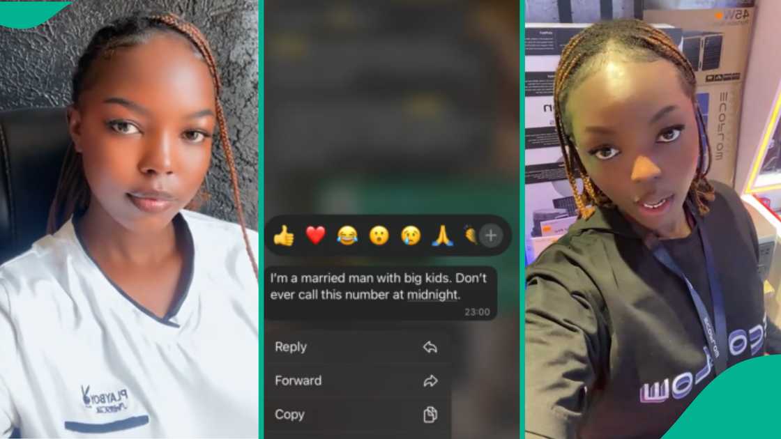 Lady displays warning message married man sent her after giving him a chance Lady displays warning message married man sent her after giving him a chance