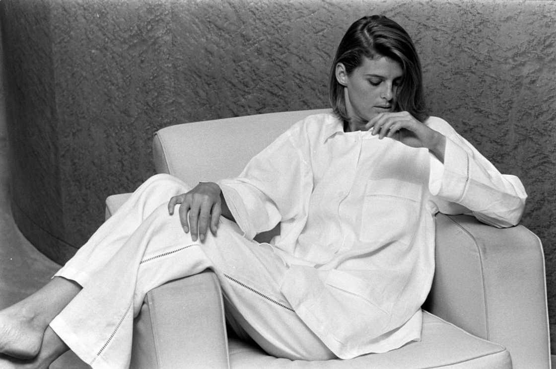 Josie Borain showcases a sleepwear collection Josie Borain showcases a sleepwear collection