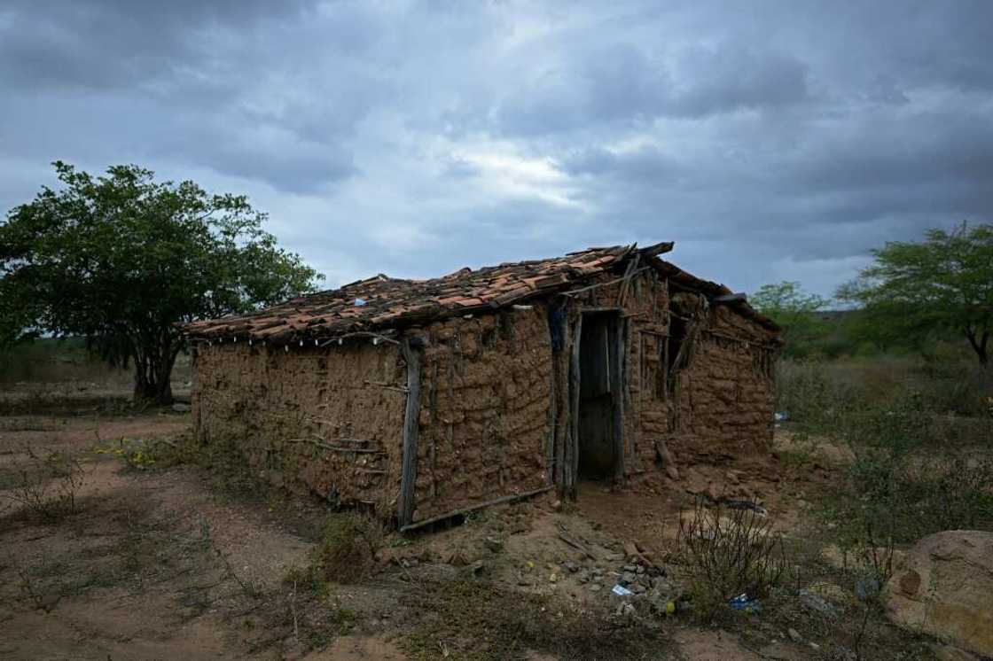 Startkly beautiful but deeply impoverished, Brazil's Sertao region is still dotted by traditional "taipa" houses made of mud and sticks Startkly beautiful but deeply impoverished, Brazil's Sertao region is still dotted by traditional "taipa" houses made of mud and sticks
