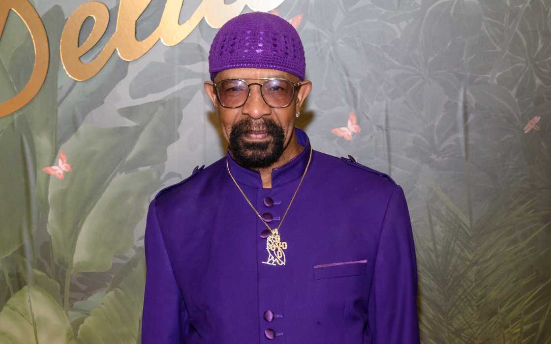 Drake's father, Dennis Graham, attended the Delilah Opening Party Drake's father, Dennis Graham, attended the Delilah Opening Party