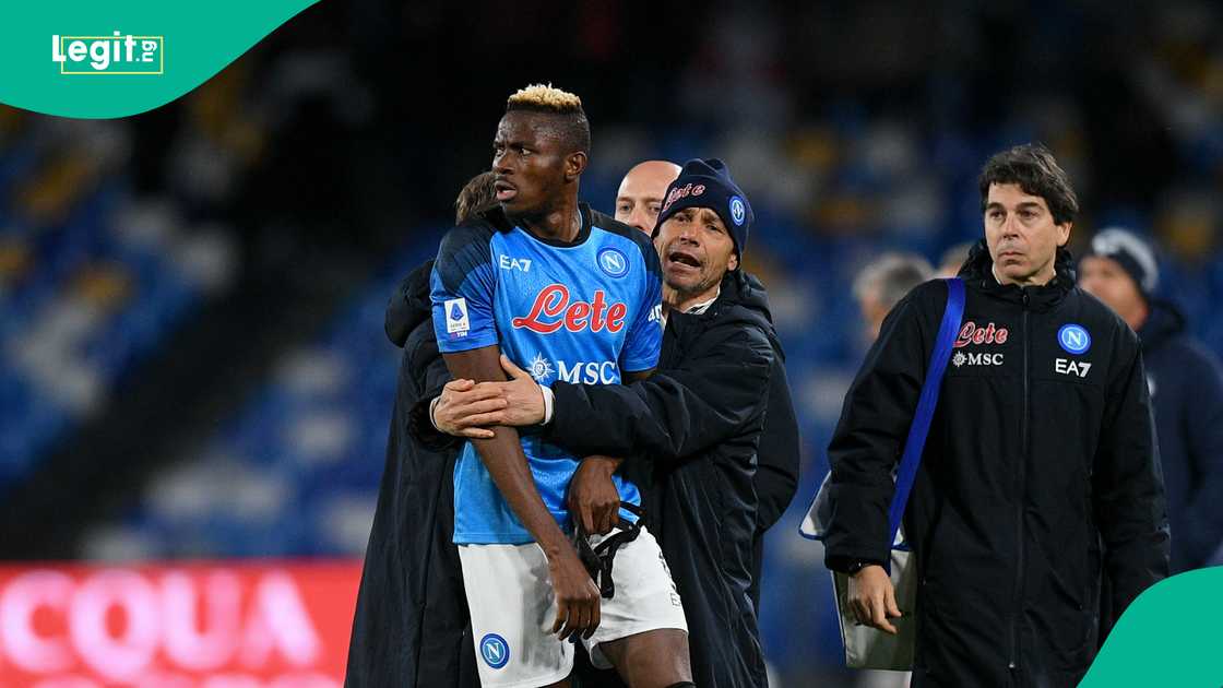 Napoli president Aurelio Laurentiis unimressed with Osimhen