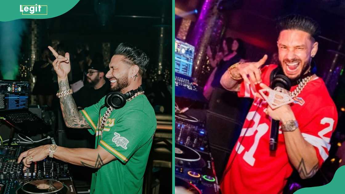 DJ Pauly D performs at entertainment events DJ Pauly D performs at entertainment events