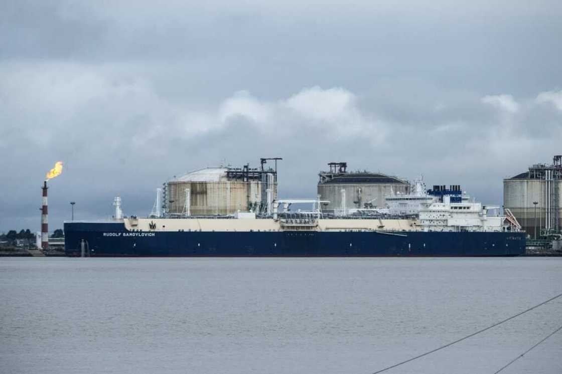 European nations including France continue to import Russian natural gas by ship European nations including France continue to import Russian natural gas by ship