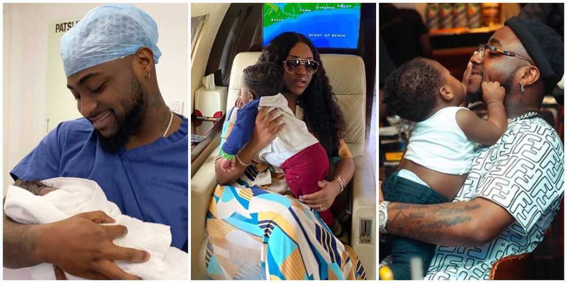 Nigerians celebrate with Davido as baby Ifeanyi clocks one year Nigerians celebrate with Davido as baby Ifeanyi clocks one year