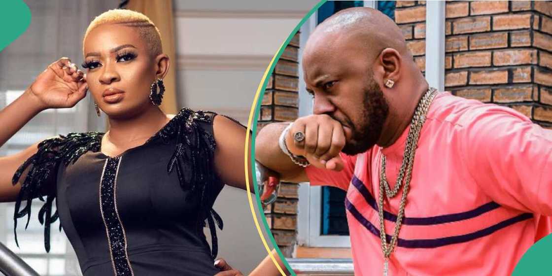 May Edochie says she once sold recharge cards. May Edochie says she once sold recharge cards.