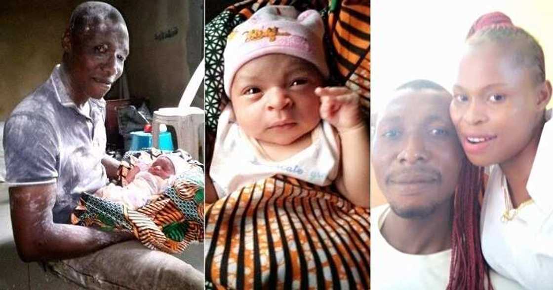 Nigerian dad welcomes baby girl after 13 years Nigerian dad welcomes baby girl after 13 years