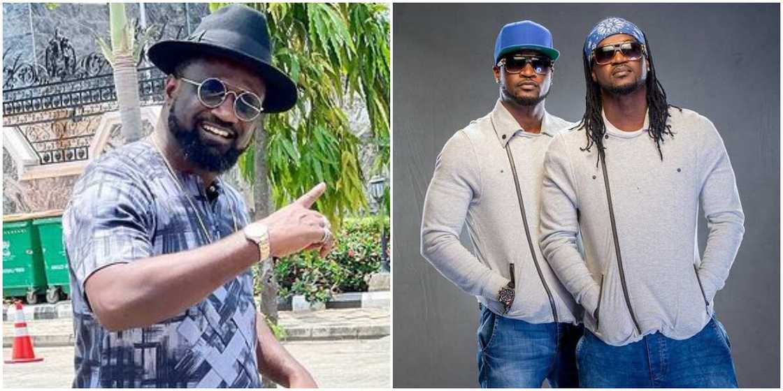 Jude Okoye and Psquare brothers Jude Okoye and Psquare brothers