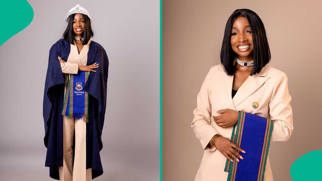 University of Ibadan civil engineering student makes history as she finishes with first class degree after winning 3 scholarships