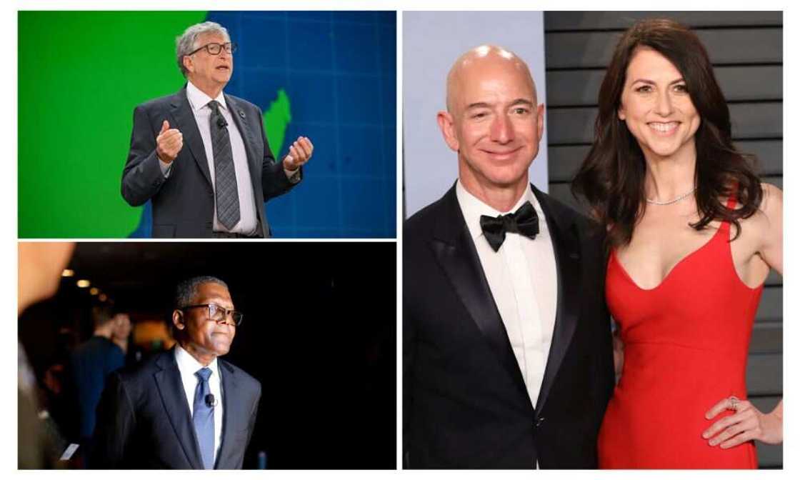 Dangote, Jeff Bezos, Aliko Dangote, Bill Gates Dangote, Jeff Bezos, Aliko Dangote, Bill Gates