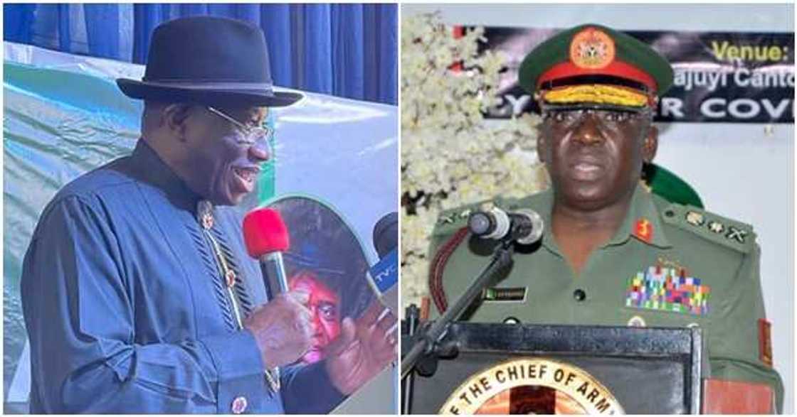 Former president Jonathan reacts to death of General Attahiru, others Former president Jonathan reacts to death of General Attahiru, others