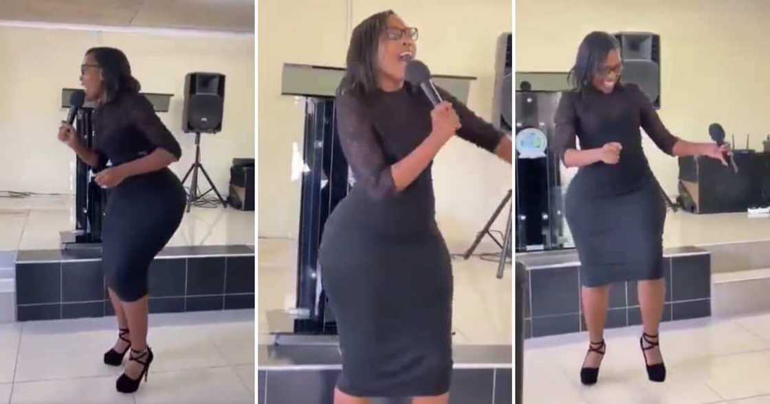 Curvy church singer