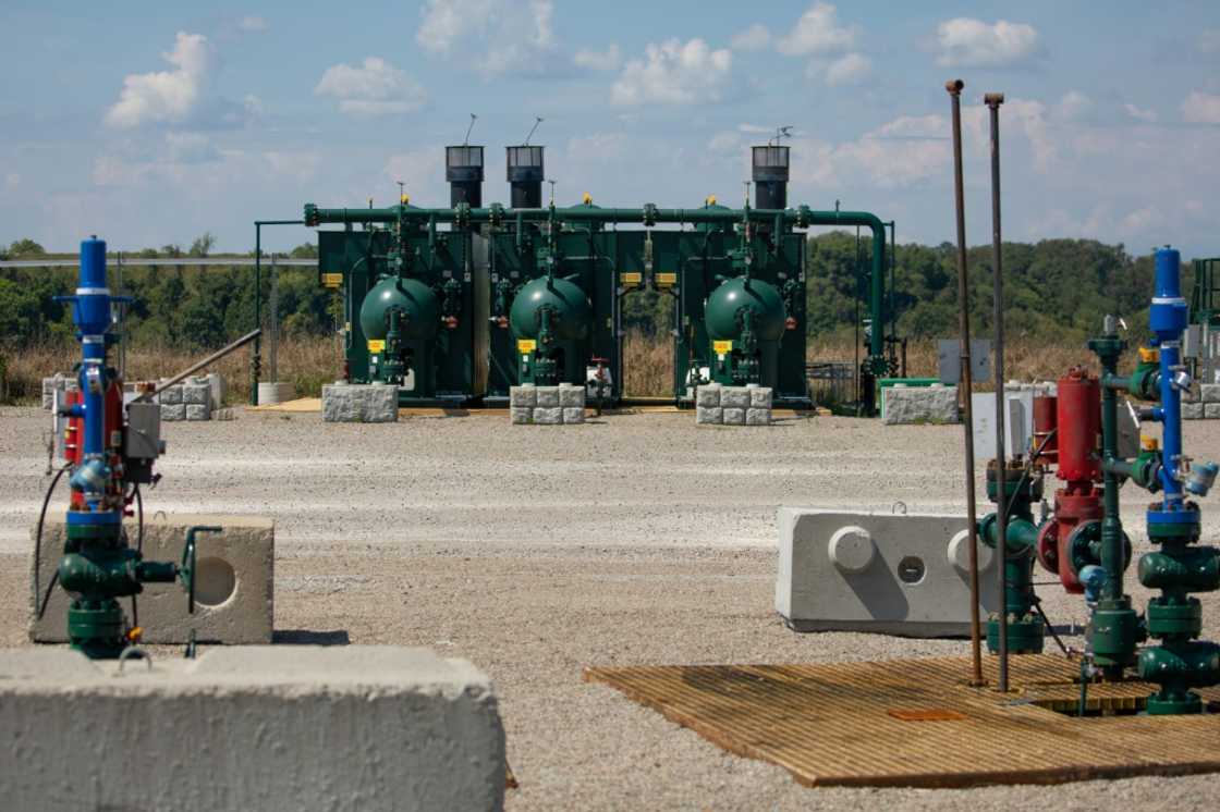 The natural gas well pad site on George Wherry’s farm in North Bethlehem Township, in Washington County, Pennsylvania The natural gas well pad site on George Wherry’s farm in North Bethlehem Township, in Washington County, Pennsylvania