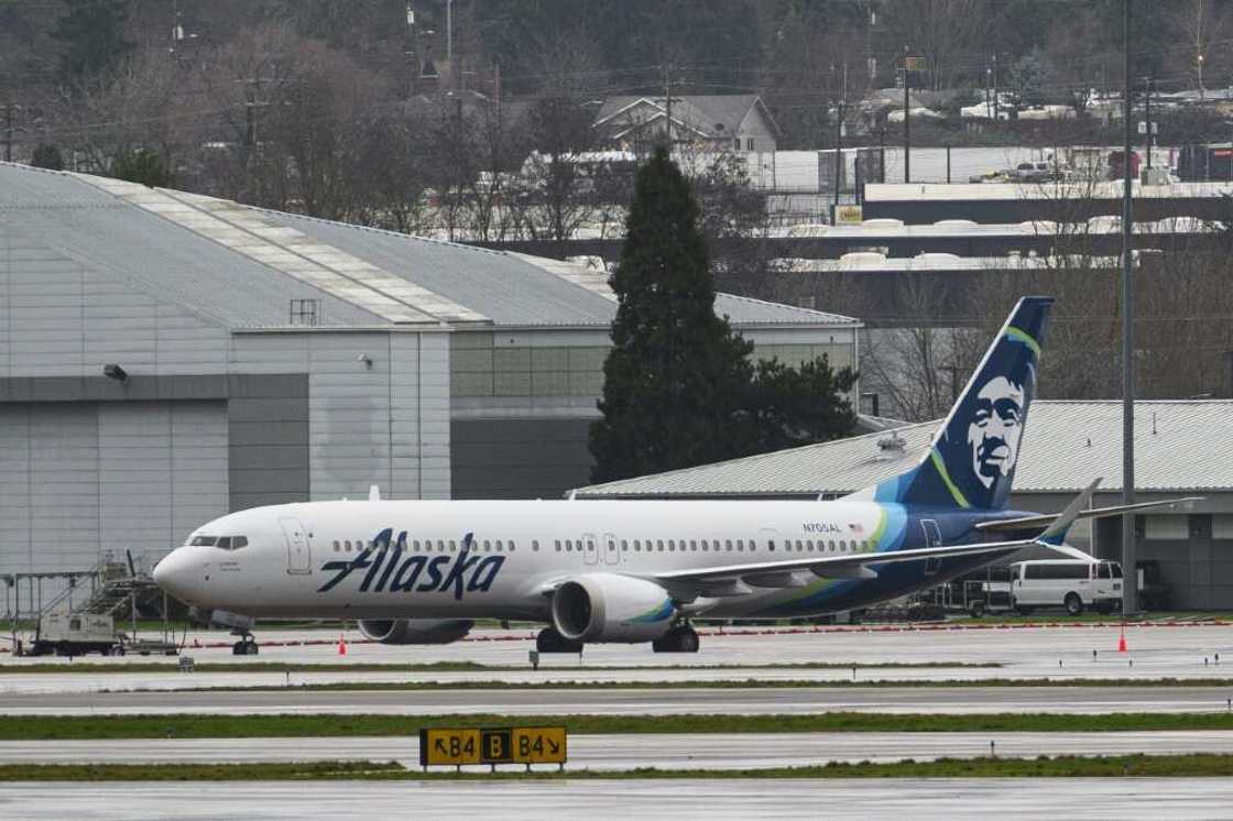 An Alaska Airlines Boeing 737 MAX 9 shown earlier this week following an emergency landing following a midair fuselage blowout An Alaska Airlines Boeing 737 MAX 9 shown earlier this week following an emergency landing following a midair fuselage blowout