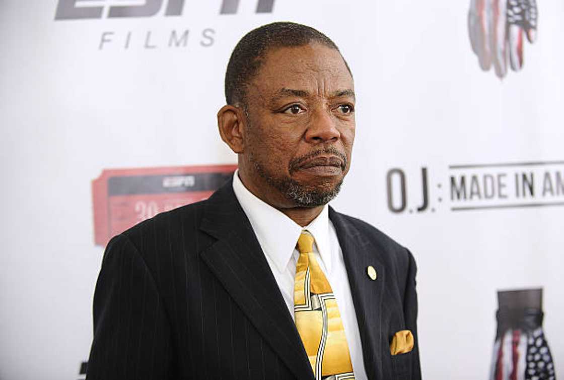 Carl E. Douglas in Beverly Hills, California. Carl E. Douglas in Beverly Hills, California.